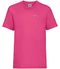 The Old School Nursery T - Shirt Fuchsia