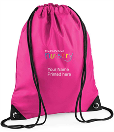 The Old School Nursery Gym Bag Pink