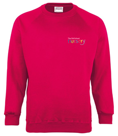 The Old School Nursery Sweatshirt Raspberry