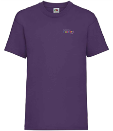 The Old School Nursery T shirt Purple